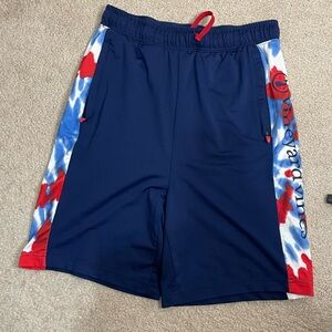 Vineyard Vines Navy and Red Men's Shorts